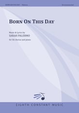Born On This Day SA choral sheet music cover